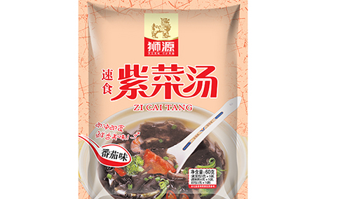 狮源-速食紫菜汤（番茄味）60g