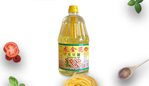龙金花大豆油1.8L黄色
