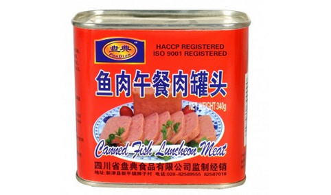 鱼肉午餐罐头340克-盘典