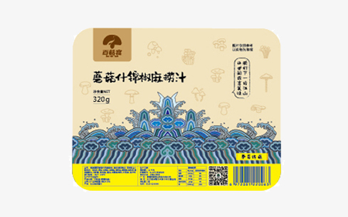 百菇宴蘑菇什锦椒麻捞汁320g