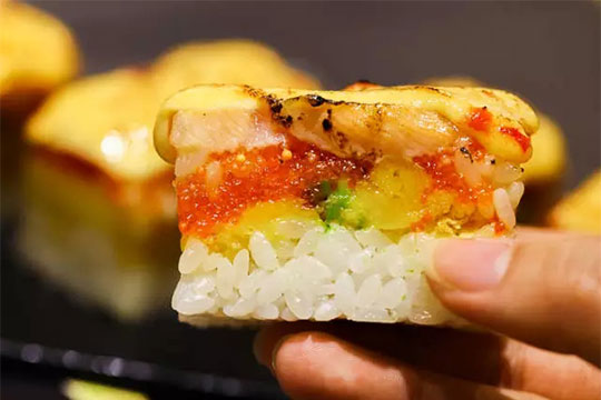 家一块寿司加盟菜品图