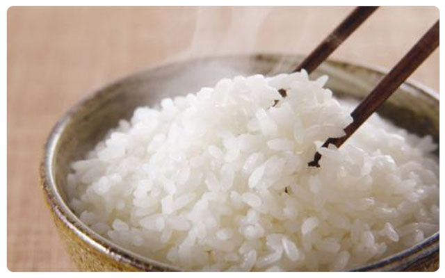 蒸好的米饭