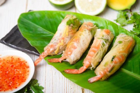 越南鲜虾春卷