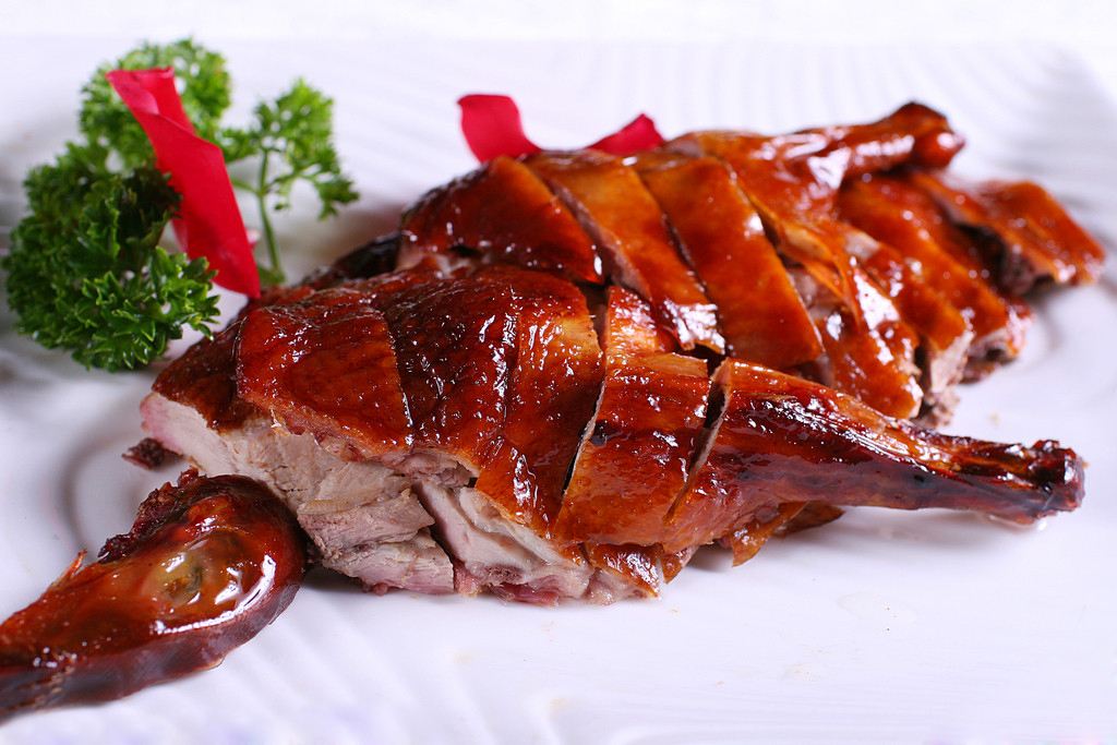 杭州哪里培训的烤鸭好吃，舌尖上的烤鸭