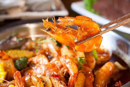 虾吃虾涮火锅