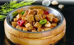 蚶子干烩老豆腐