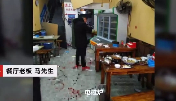 一饭店厨房电磁炉爆炸，6人被炸伤